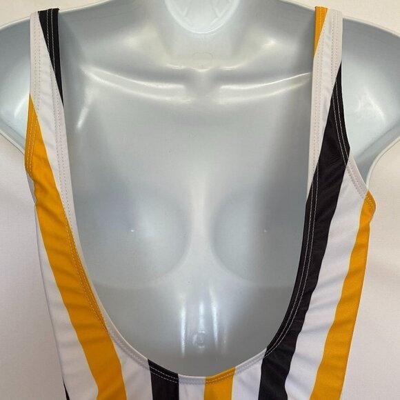 Striped One Piece Bathing Suit. NWOT - Picture 7 of 12
